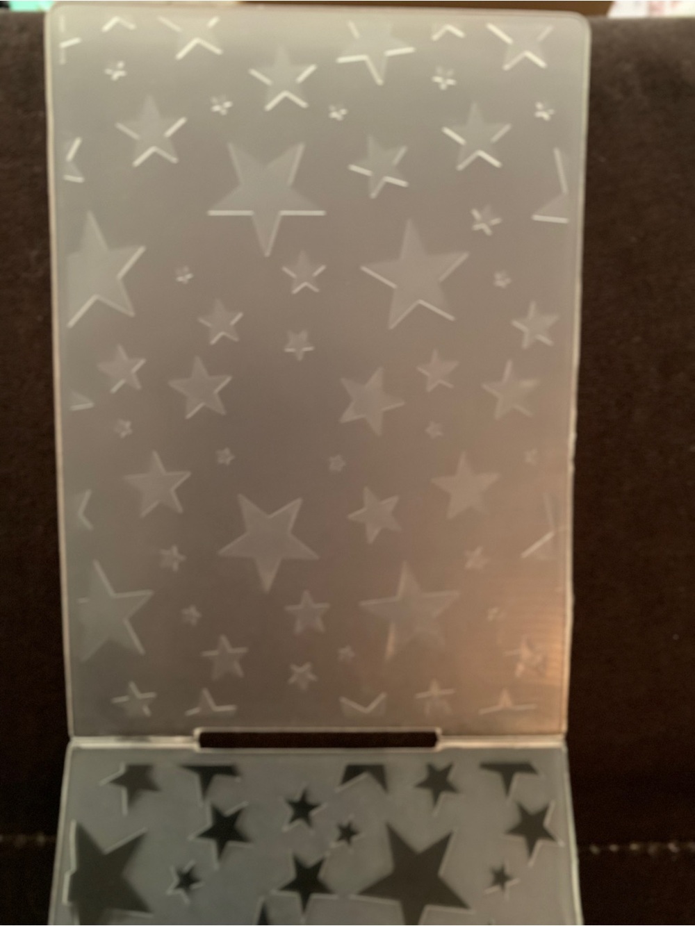 Star Pattern Embossing Folder - Picture 2 of 2